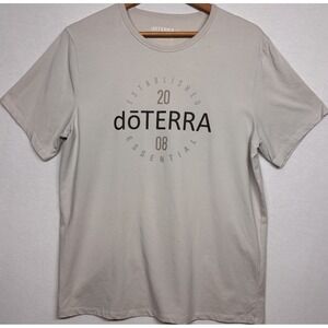doTERRA Womens T-Shirt Size L, Tan